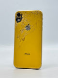 Unlocked Apple iPhone XR 6.1" A1984 64GB Yellow Cracked For Parts #274 image 5