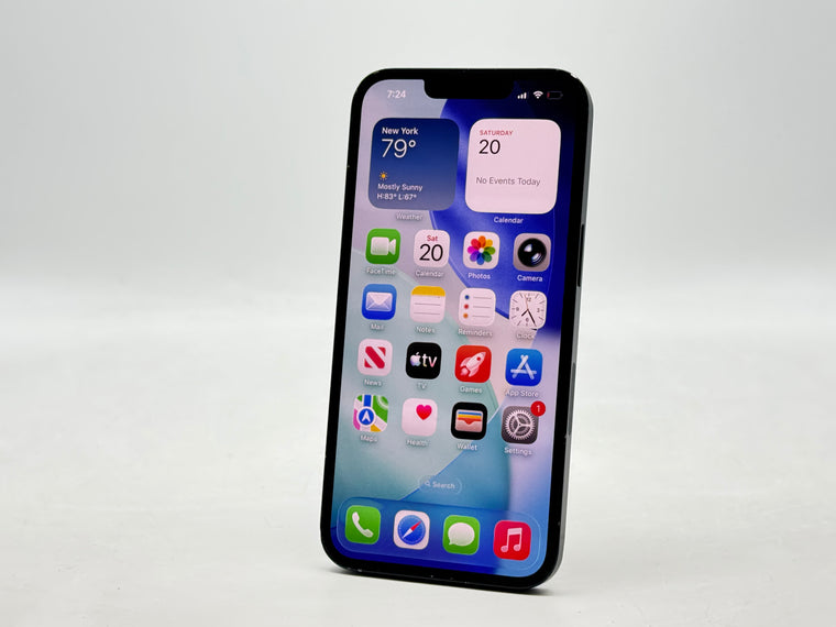Unlocked Apple iPhone 13 A2482 128GB Midnight 100% Battery Health