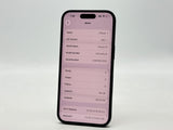 Unlocked Apple iPhone 15 A2846 128GB Black 85% BH - Cracked Back image 2