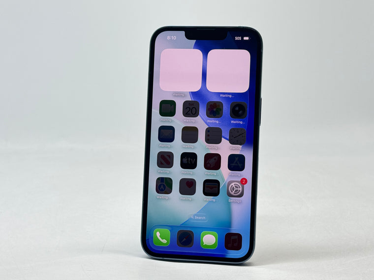 Unlocked Apple iPhone 14 A2649 256GB Blue 100% Battery Health