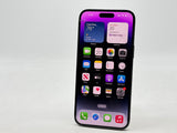 Unlocked Apple iPhone 14 Pro Max A2651 1TB Deep Purple 80% BH - Cracked Read! image 1