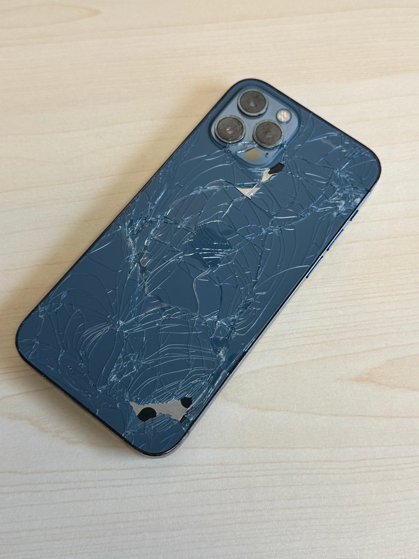 Unlocked Apple iPhone 12 Pro A2341 256GB Pacific Blue - Read!