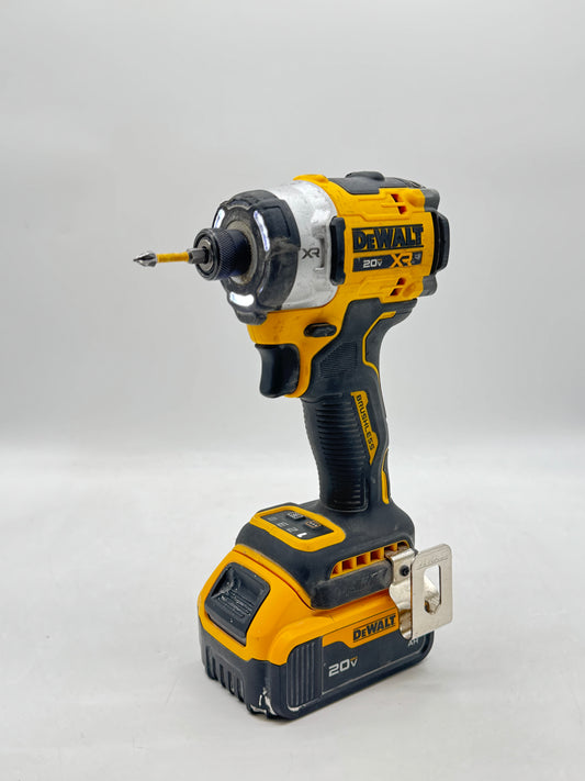 DeWalt DCF860 20V MAX Brushless 1/4" 3-Speed High Torque Impact Driver