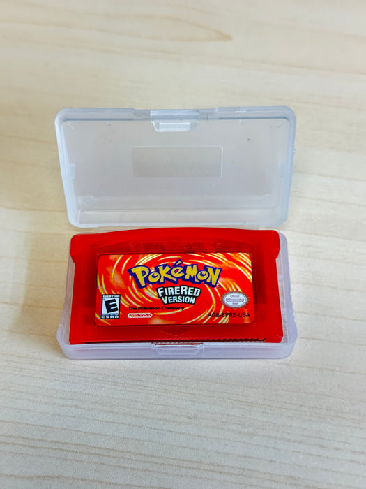 Pokemon FireRed Version Nintendo Game Boy Advance - Reproduction Unit