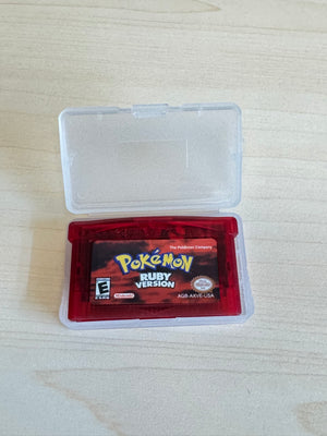 Pokemon Ruby Version Nintendo Game Boy Advance - Reproduction Unit
