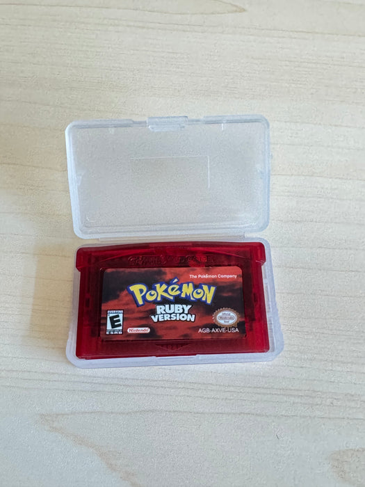 Pokemon Ruby Version Nintendo Game Boy Advance - Reproduction Unit