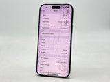 Unlocked Apple iPhone 16 Pro Max A3084 256GB Black Titanium 92% BH - Cracked Read! image 2