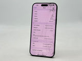 Unlocked Apple iPhone 16 Pro Max A3084 256GB Black Titanium 92% BH - Cracked Read! image 3