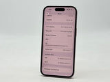 US Sprint/T-Mobile Apple iPhone 15 A2846 128GB Pink 86% BH - Cracked Read! image 3