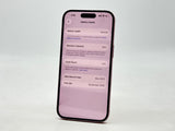 US Sprint/T-Mobile Apple iPhone 15 A2846 128GB Pink 86% BH - Cracked Read! image 4