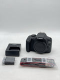 Canon EOS 2000D 24MP DSLR Camera Body Black - Mint image 1