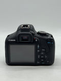 Canon EOS 2000D 24MP DSLR Camera Body Black - Mint image 3