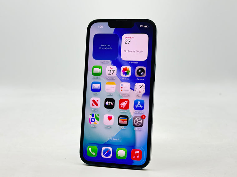 Unlocked Apple iPhone 13 A2482 128GB Midnight - Service Battery 77%