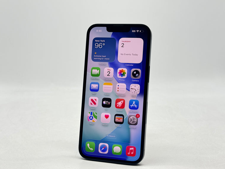Unlocked Apple iPhone 14 A2649 128GB Midnight 100% BH - Bad Back Camera