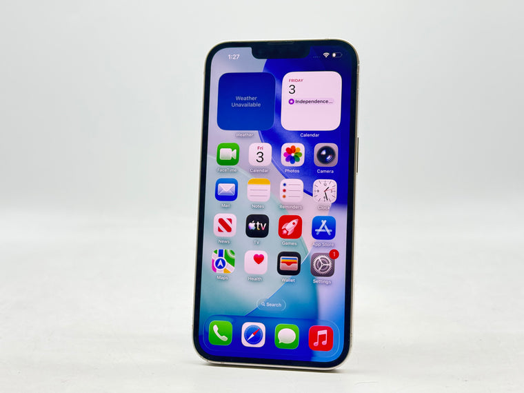 US Sprint/T-Mobile Apple iPhone 13 A2482 128GB Starlight 100% BH