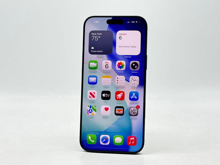 US Sprint/T-Mobile Apple iPhone 16 Pro Max A3084 1TB Black Titanium 100% BH 57 Cycle