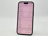US Sprint/T-Mobile Apple iPhone 15 A2846 128GB Black 89% BH image 2
