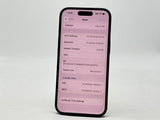 US Sprint/T-Mobile Apple iPhone 15 A2846 128GB Black 89% BH image 3