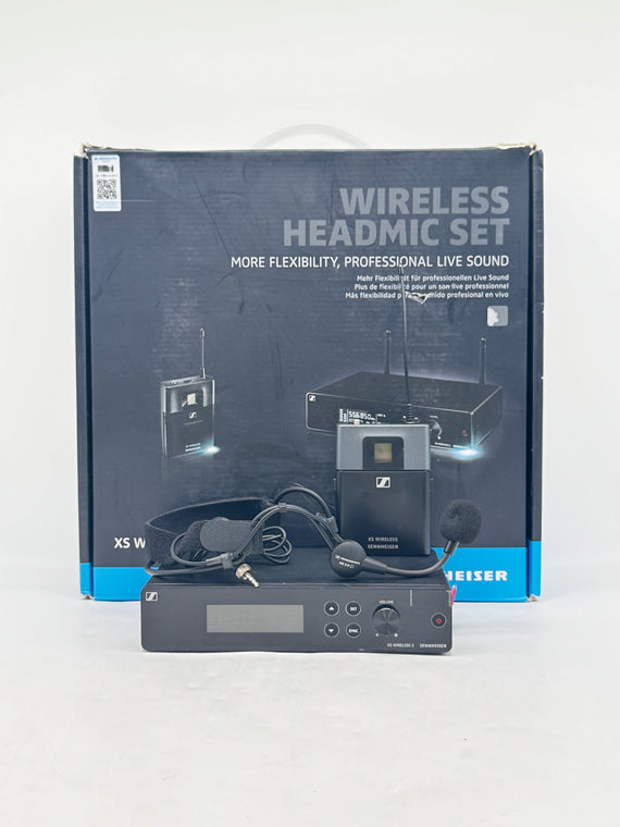 Sennheiser XSW 2-ME3-A Hands-Free All-In-One Wireless Headmic Microphone System
