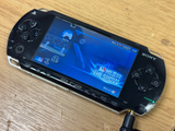 Sony PSP-1001 Black Portable Game Console No Battery For Parts image 1