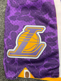 BAPE x Mitchell & Ness Lakers Gold Swingman Camo Shorts Size Small - New image 3