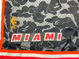 BAPE x Mitchell & Ness Miami Heat Shorts Size 2XL Black - New image 2