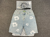 Denim Tears Cotton Wreath Jean Short XXL Light Wash image 1