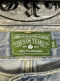 Denim Tears Cotton Wreath Jean Short XXL Light Wash image 6