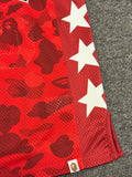 BAPE Color Camo Mesh Multi Logo Relaxed Fit Tank Top Mens Size Small - New image 4