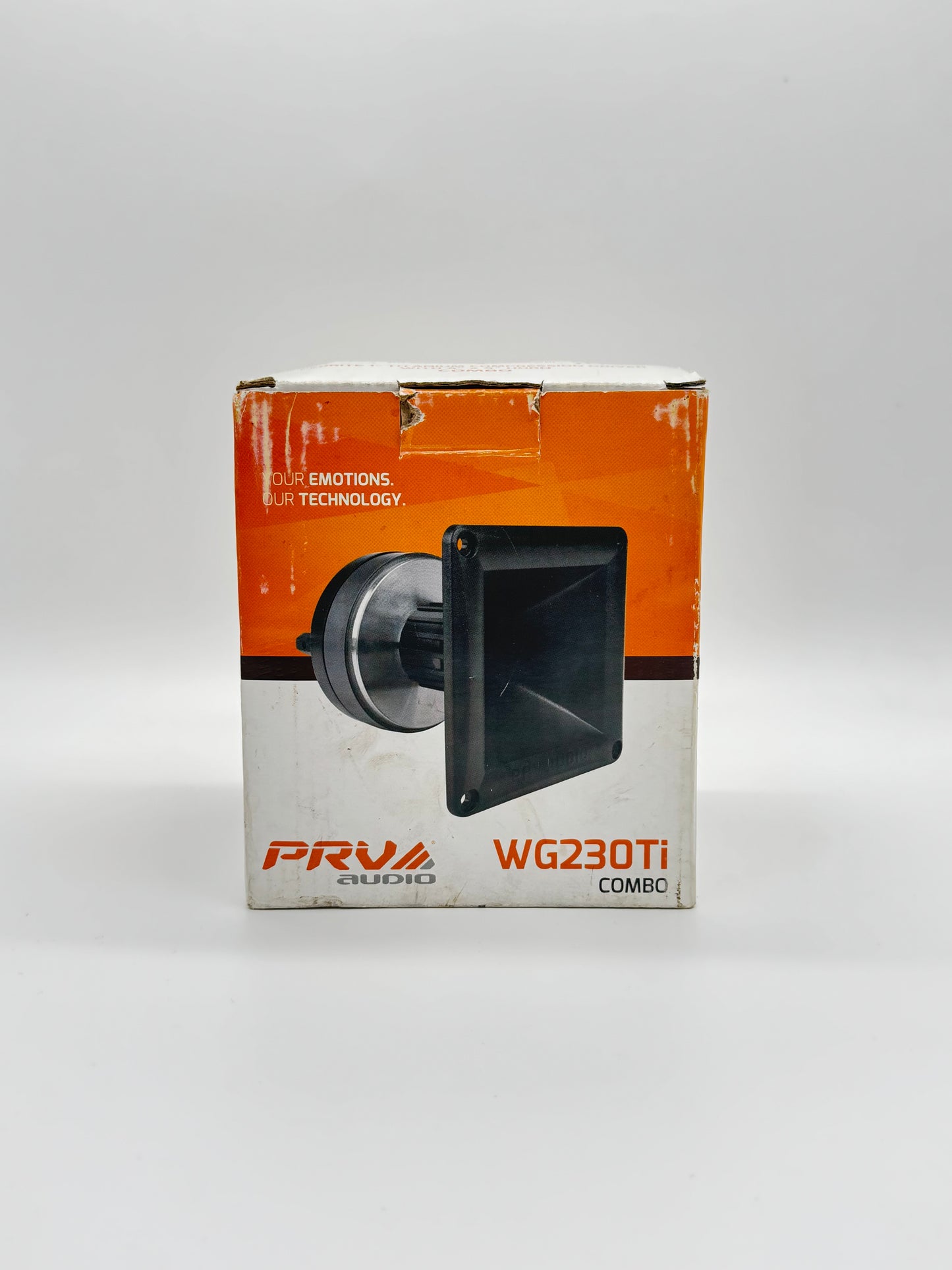 Prv Audio PRO Compression Driver with Horn Wg230ti Black New Open Box