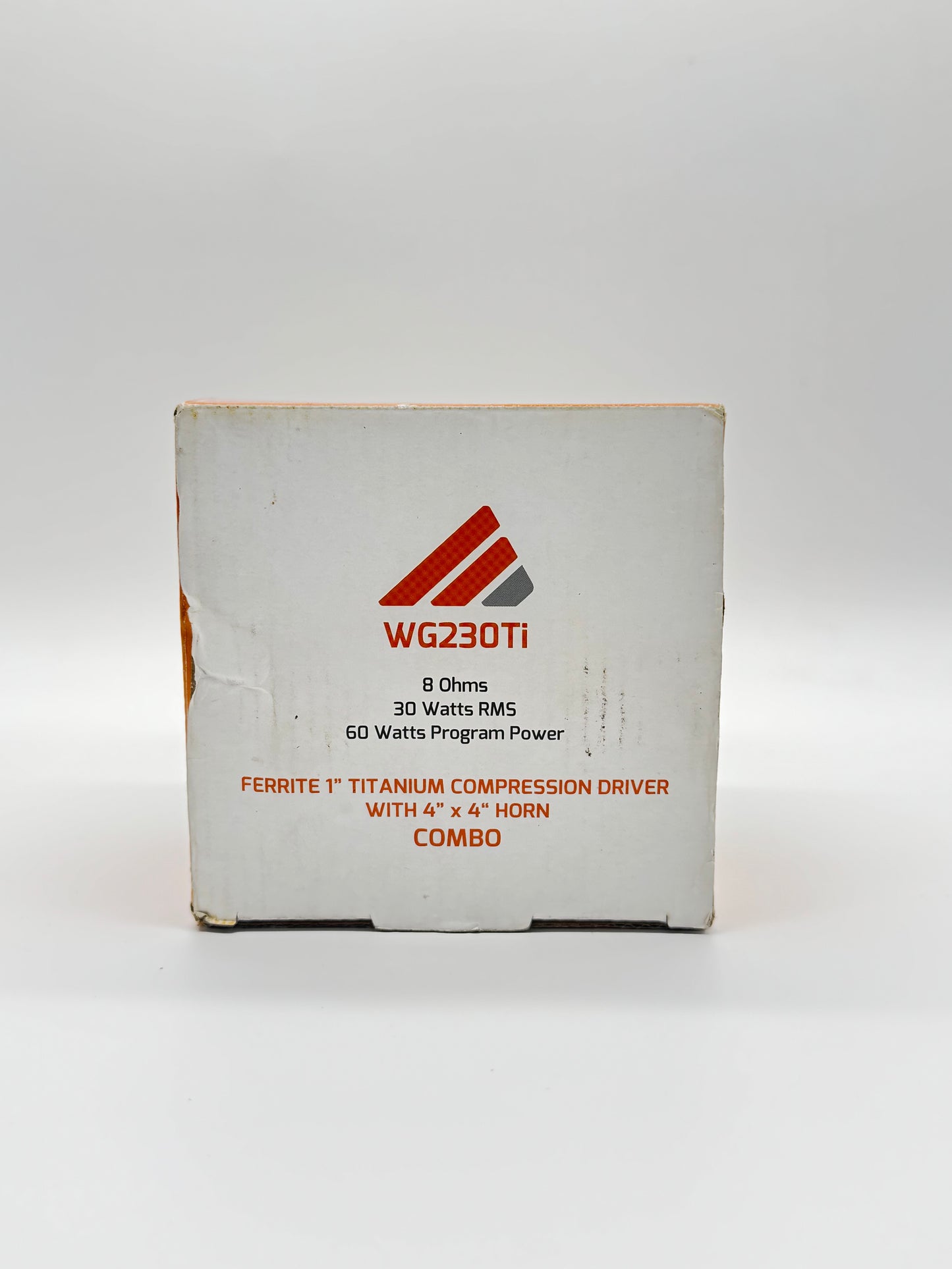 Prv Audio PRO Compression Driver with Horn Wg230ti Black New Open Box